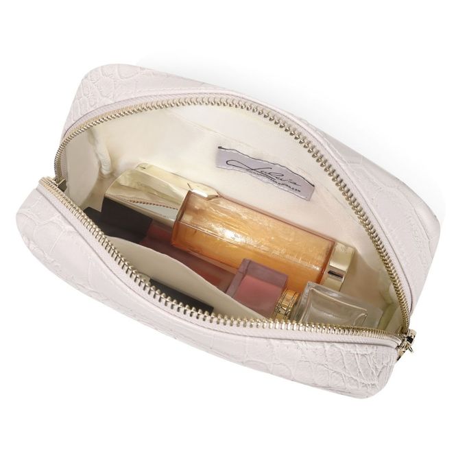 Hovedbilde 🩷 Julegavetips! 239,- Sminkeveske - Beige med tekstur